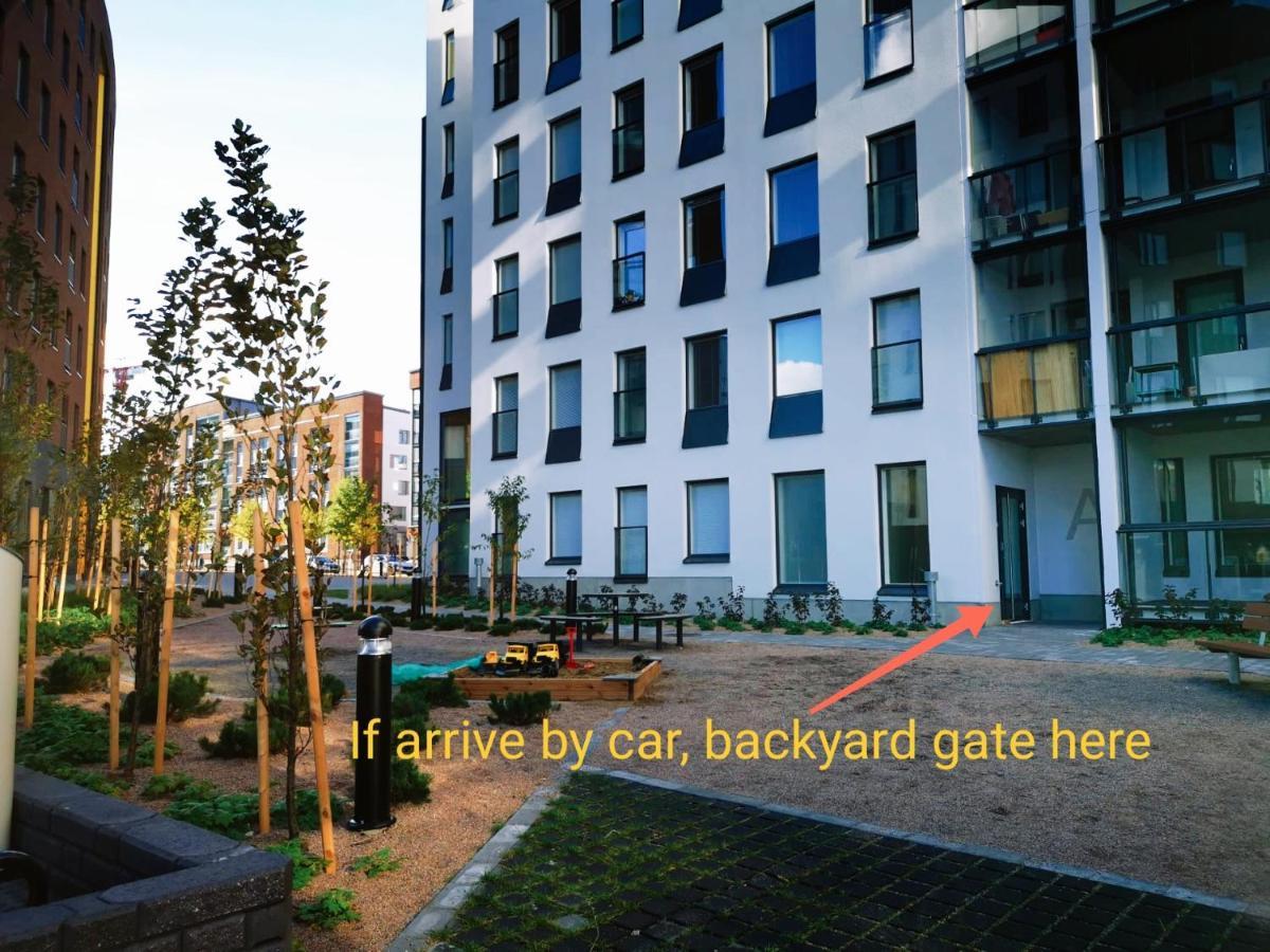 Ruby Studio 5Min To Vantaa Airport And 20Min To Helsinki Center Appartement Buitenkant foto